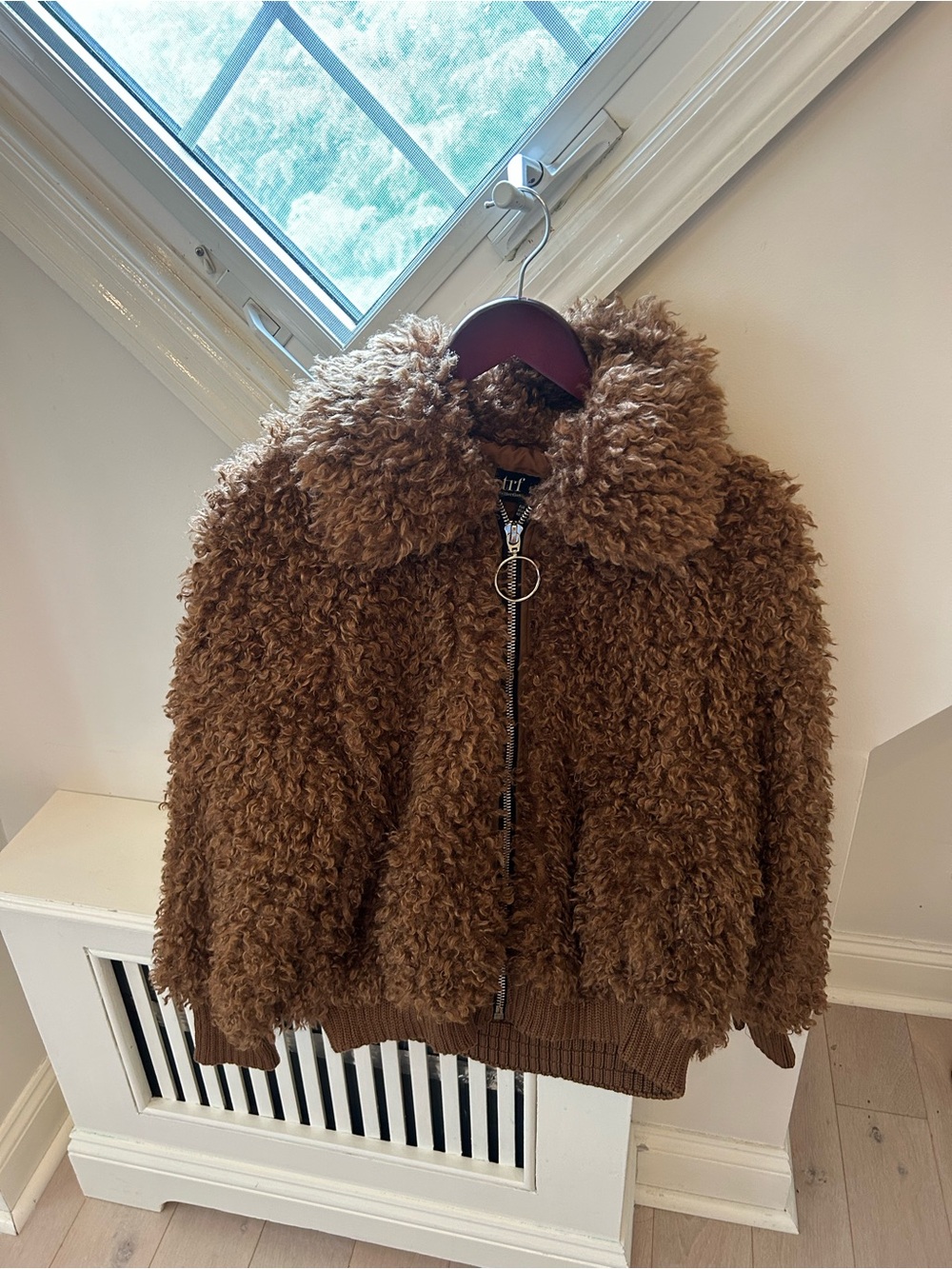 Zara TRF Teddy bomber jacket 🐻🤎